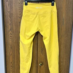Alphalete Bright Yellow Active Leggings